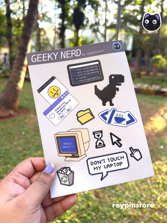 Geeky Nerd | Sticker Sheets