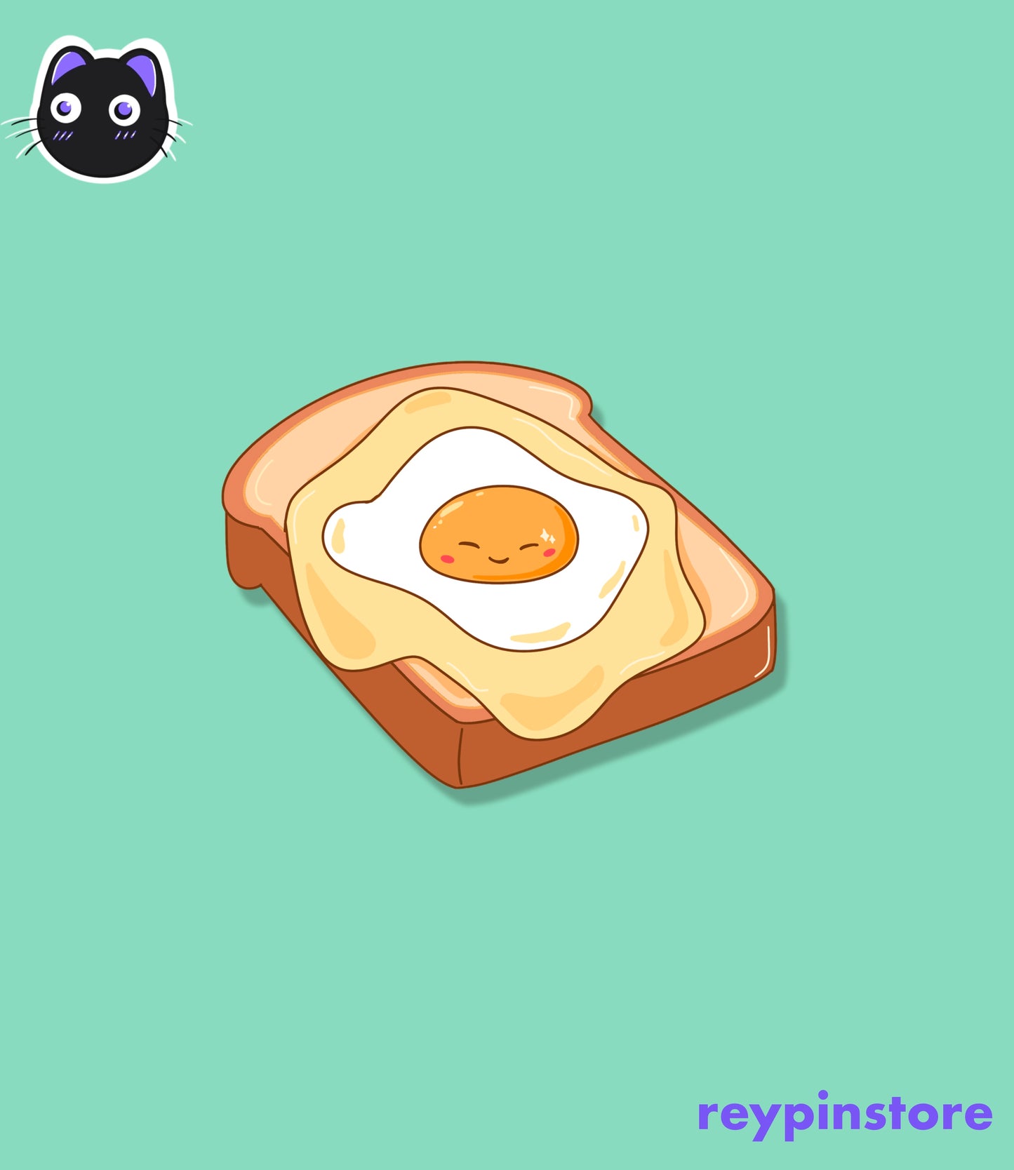 Toasty Egg | Fridge Magnet