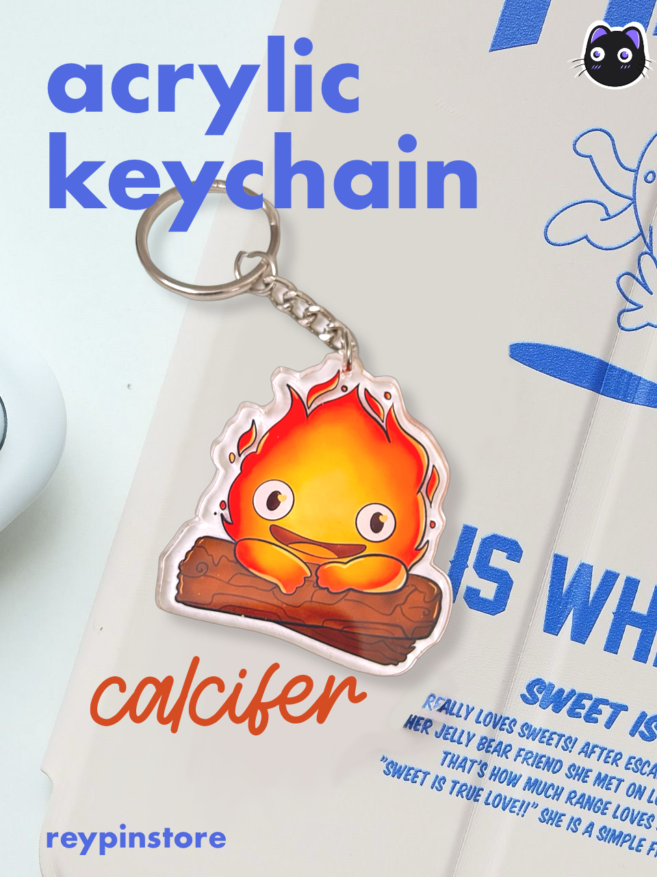 Calcifer | Acrylic Keychain