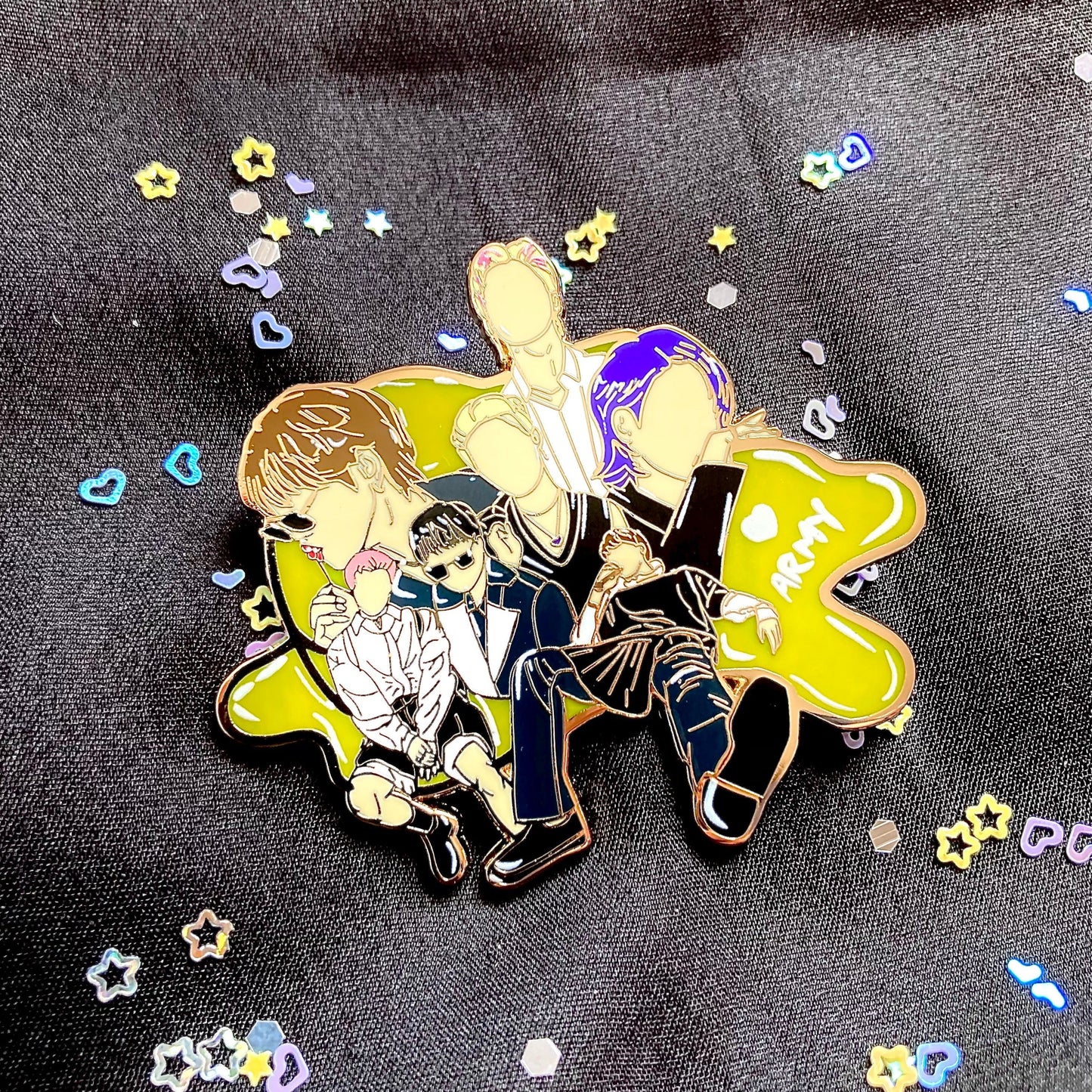 Butter OT7 Enamel Pin